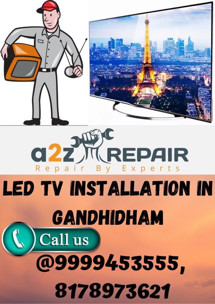 LED TV Installation in Gandhidham