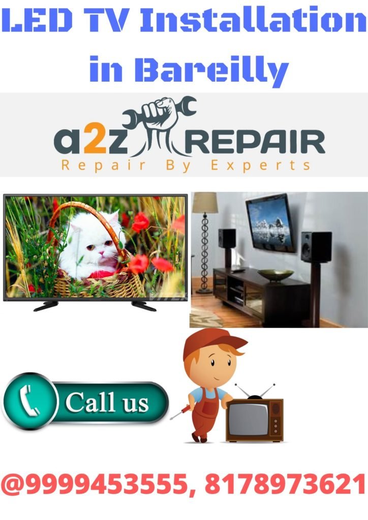 LED TV Installation in Bareilly