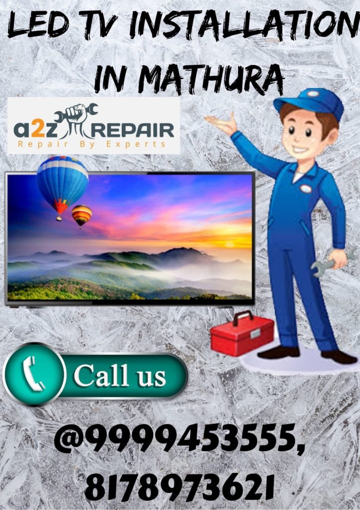 LED TV Installation in Mathura