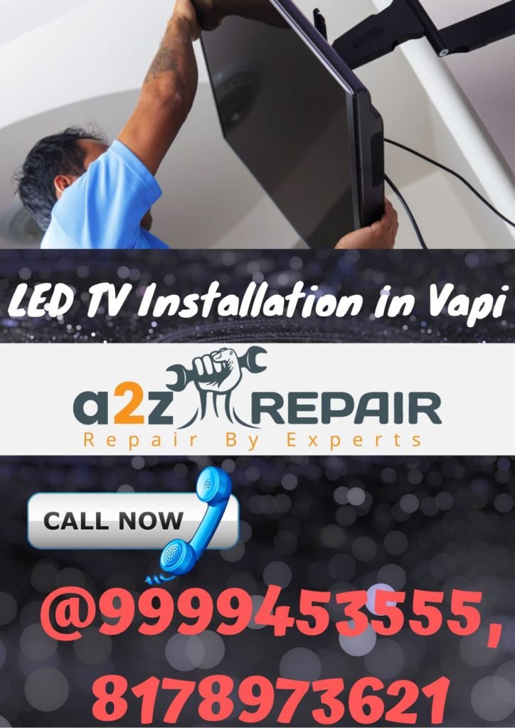 LED TV Installation in Vapi