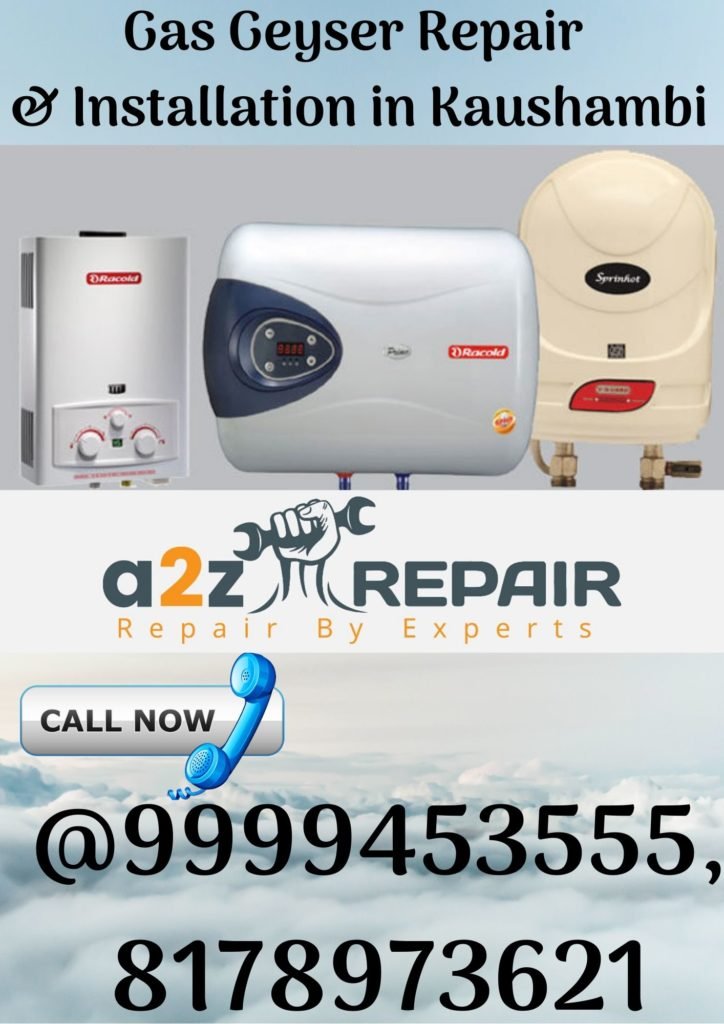 Gas Geyser Repair & Installation in Kaushambi