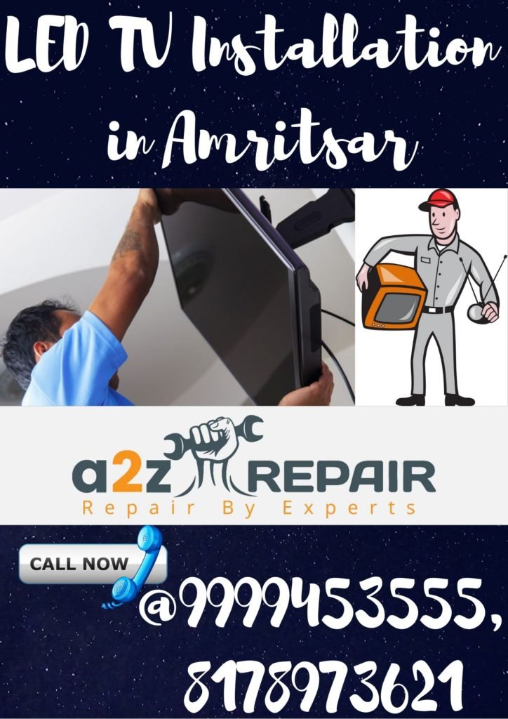 LED TV Installation in Amritsar