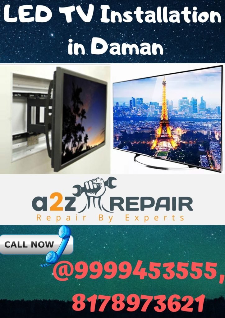 LED TV Installation in Daman