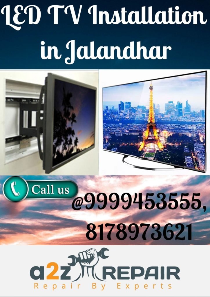 LED TV Installation in Jalandhar
