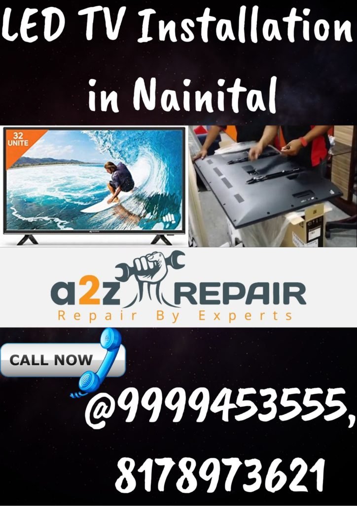 LED TV Installation in Nainital