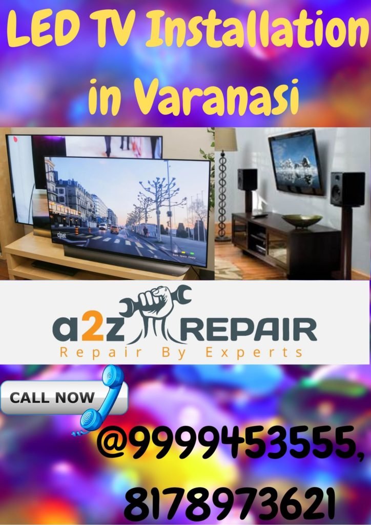 LED TV Installation in Varanasi