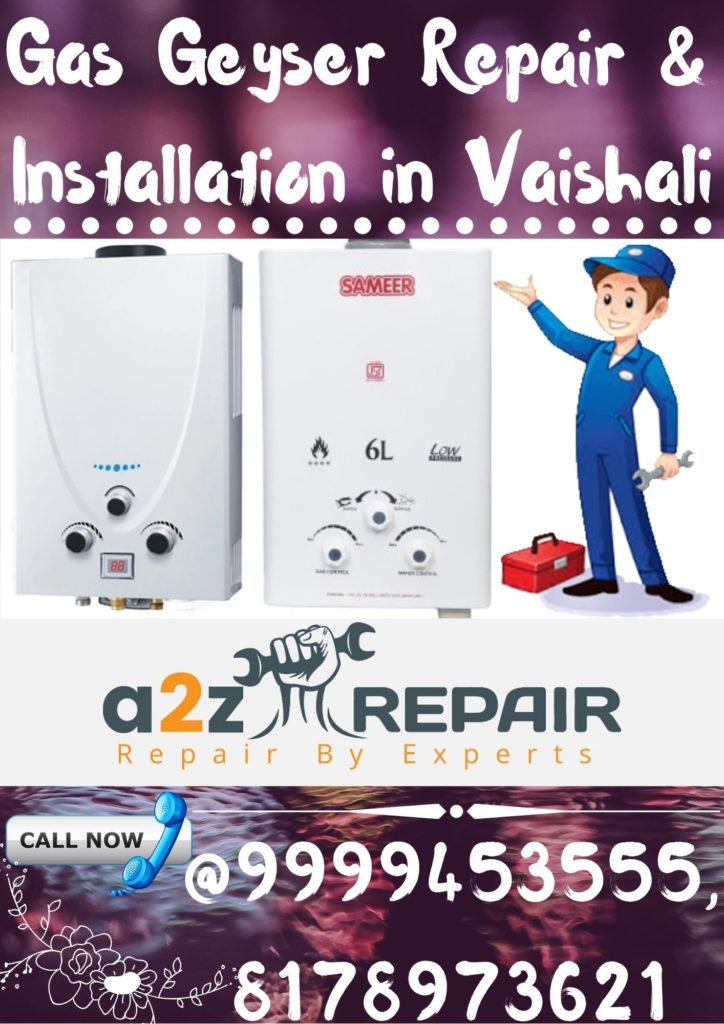 Gas Geyser Repair & Installation in Vaishali