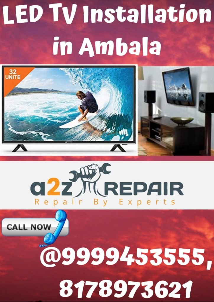 LED TV Installation in Ambala