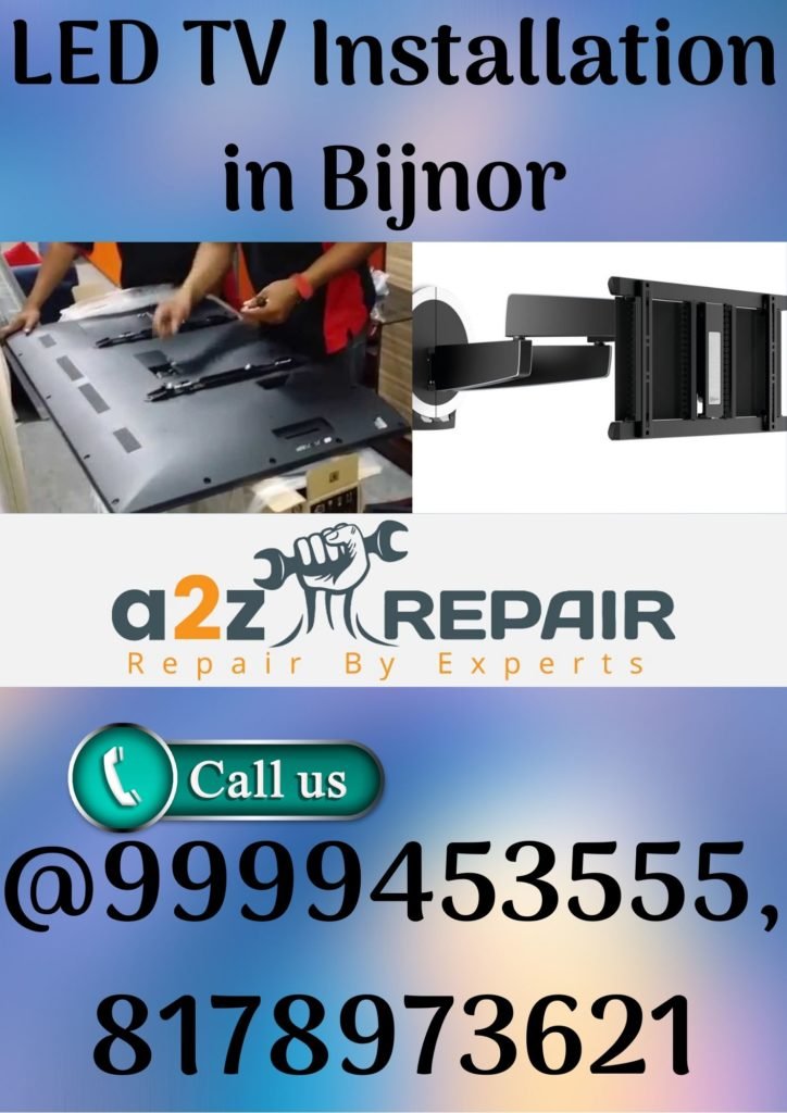 LED TV Installation in Bijnor