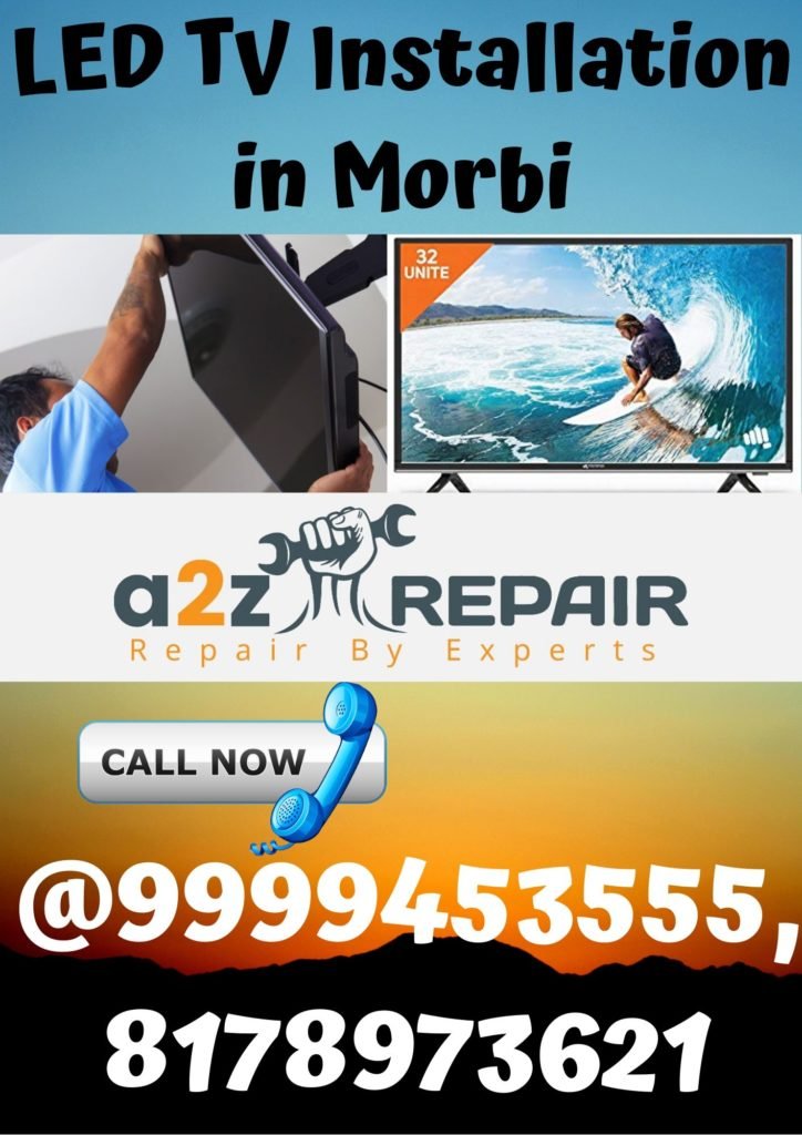 LED TV Installation in Morbi