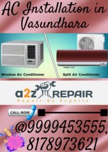 Read more about the article AC Installation in Vasundhara