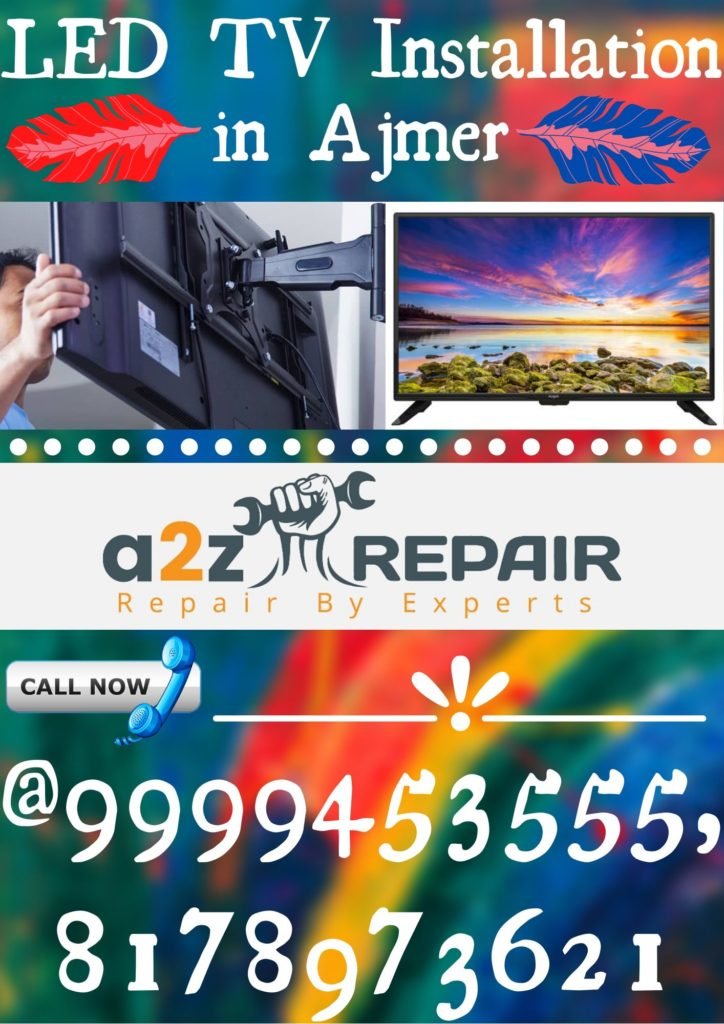 LED TV Installation in Ajmer