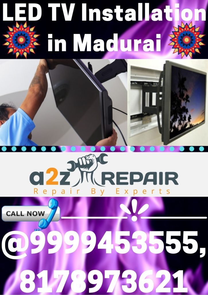 LED TV Installation in Madurai