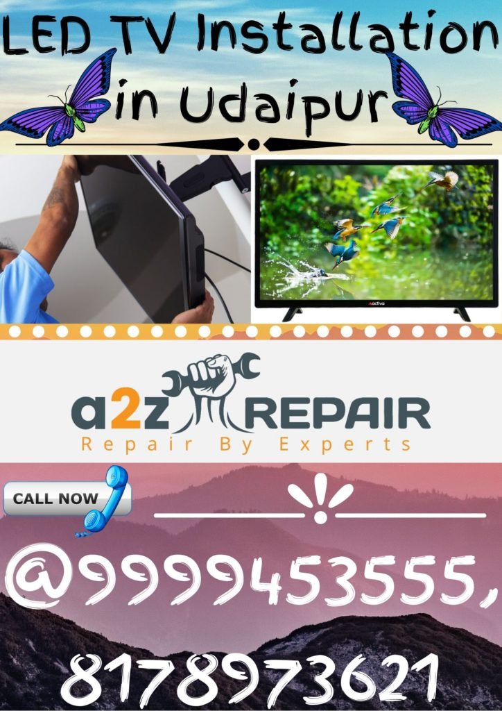 LED TV Installation in Udaipur