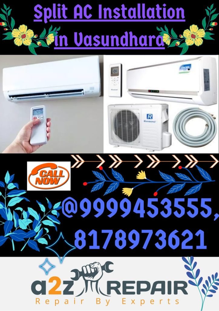Split AC Installation in Vasundhara