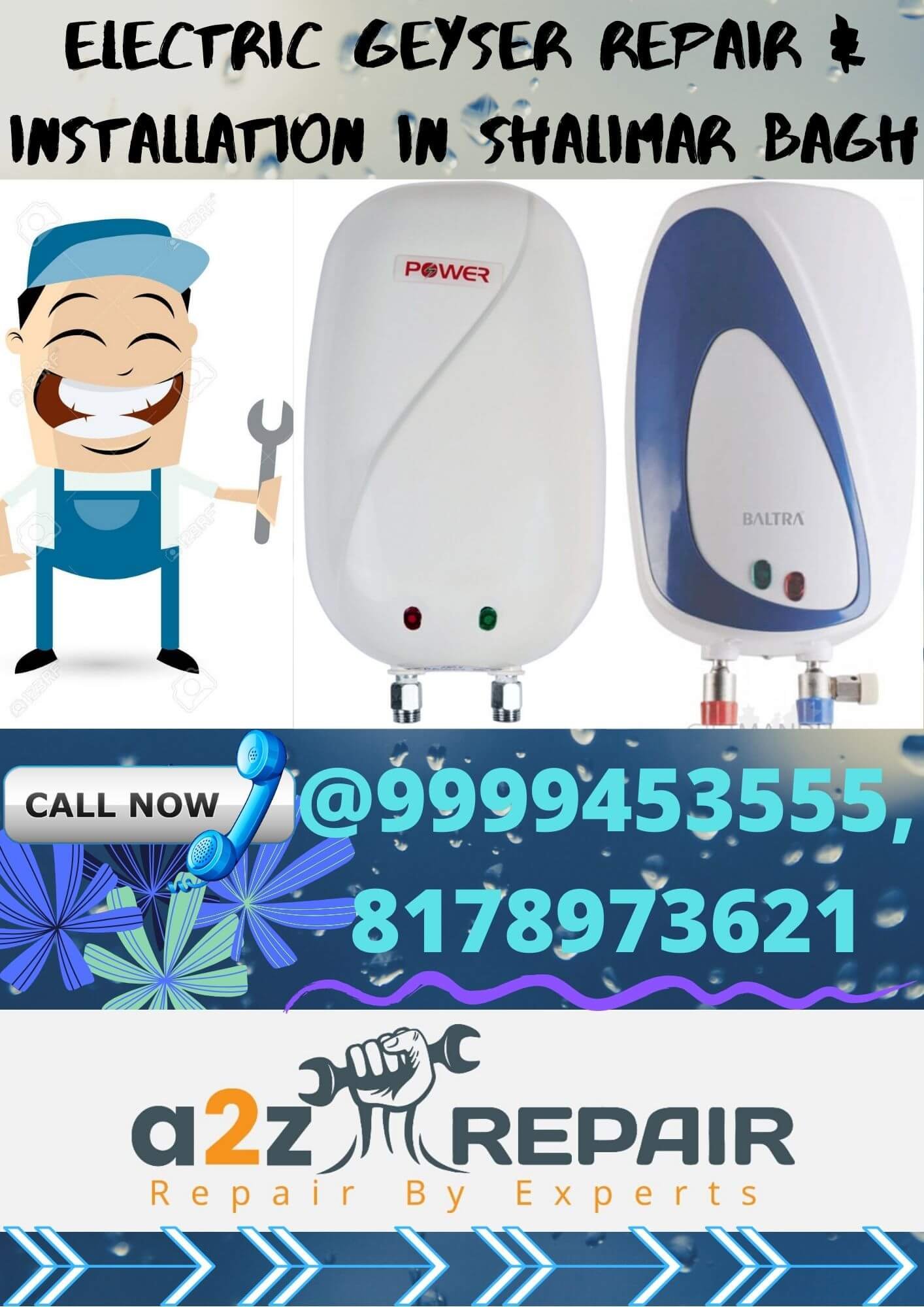 Electric Geyser Repair & Installation