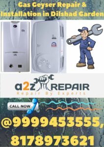 Read more about the article Gas Geyser Repair & Installation in Dilshad Garden