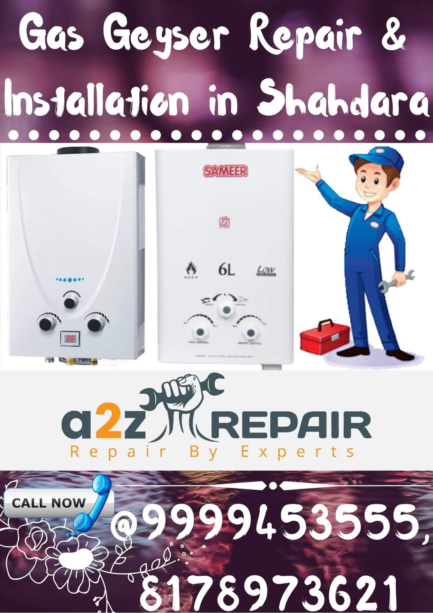 Gas Geyser Repair & Installation