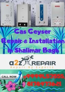 Read more about the article Gas Geyser Repair & Installation in Shalimar Bagh