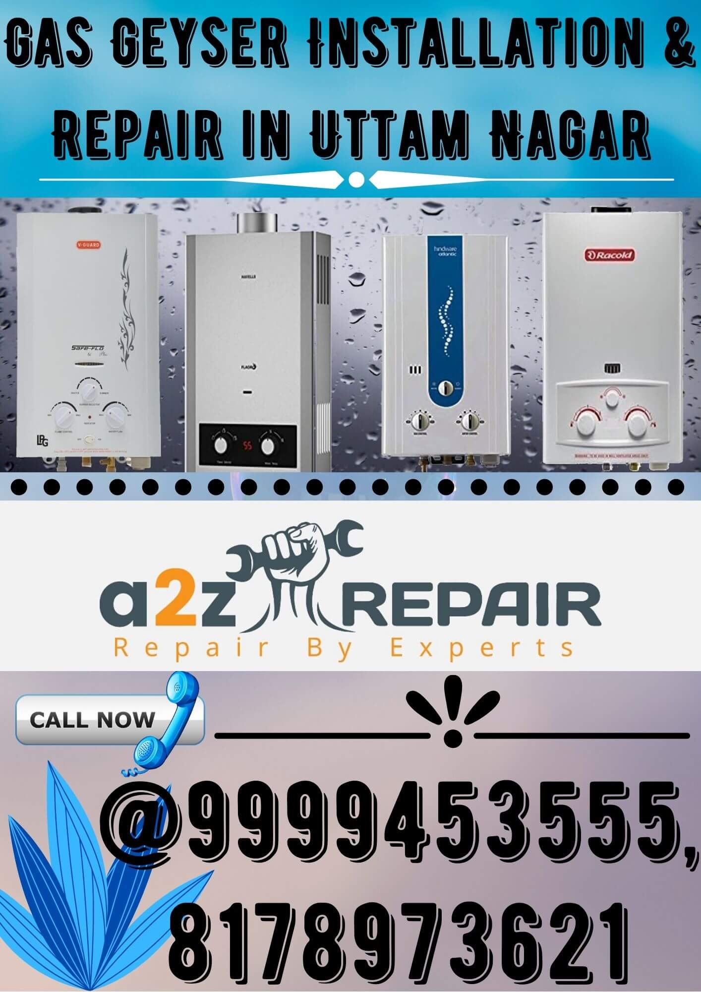 Gas Geyser Repair & Installation