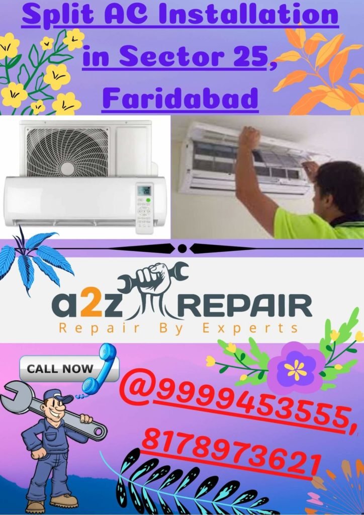 Split AC Installation in Sector 25