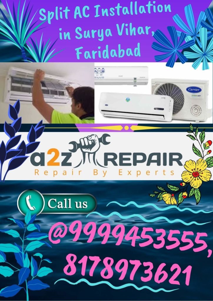 Split AC Installation in Surya Vihar