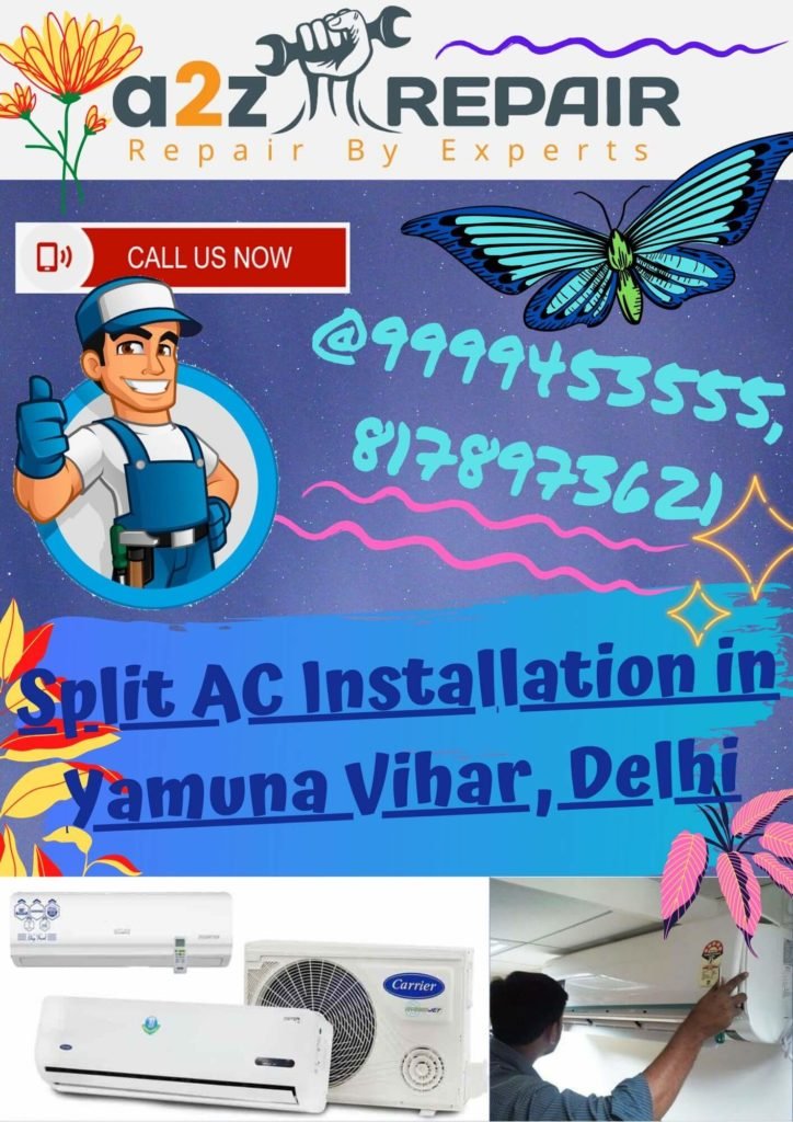 Split AC Installation in Yamuna Vihar