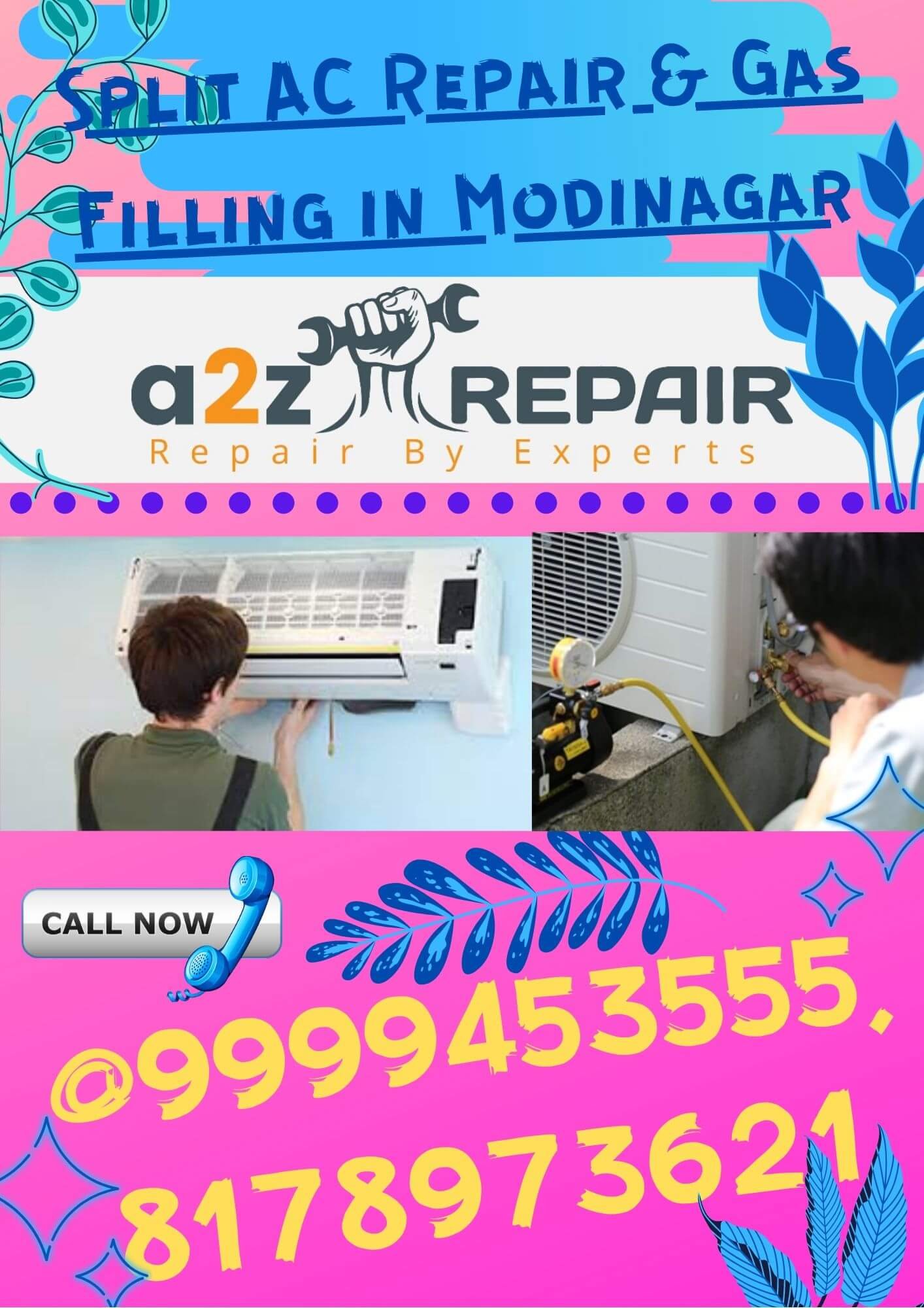 Split AC Repair & Gas Filling