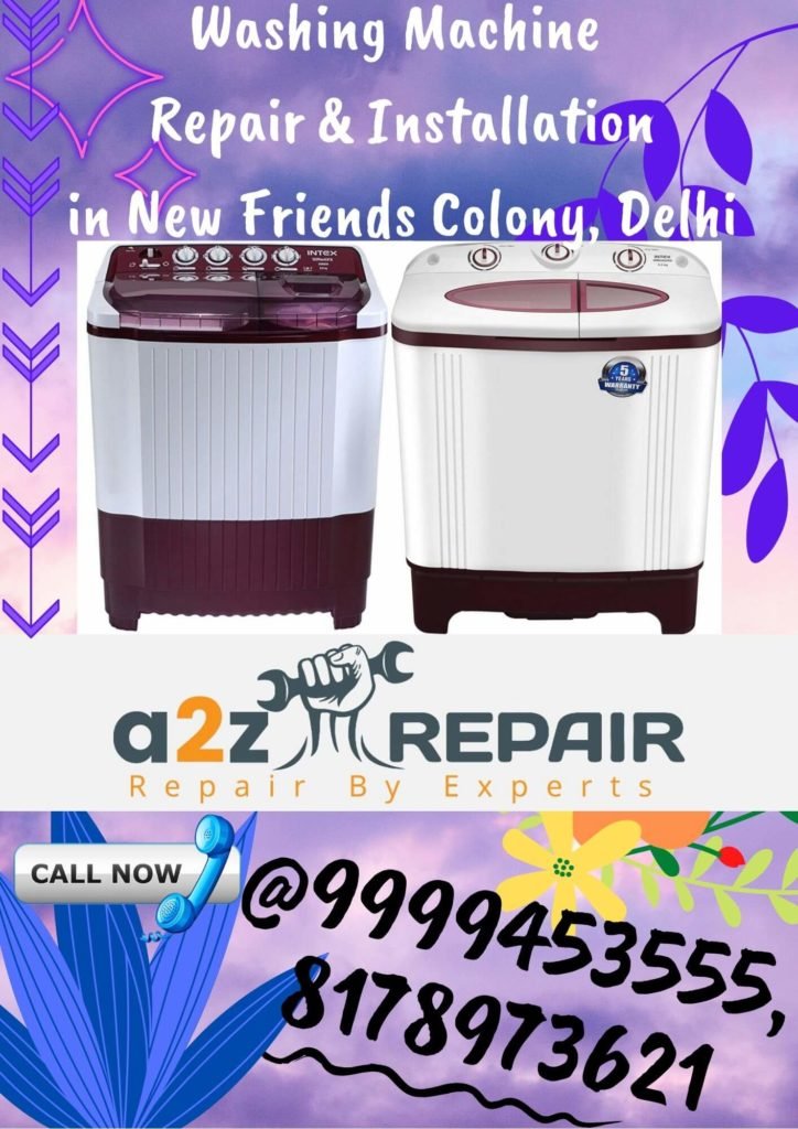 Washing Machine Repair & Installation in New Friends Colony