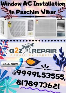 Read more about the article Window AC Installation in Paschim Vihar