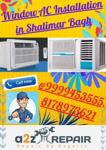 Read more about the article Window AC Installation in Shalimar Bagh