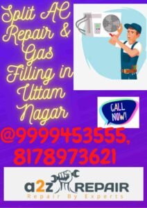 Read more about the article Split AC Repair & Gas Filling in Uttam Nagar