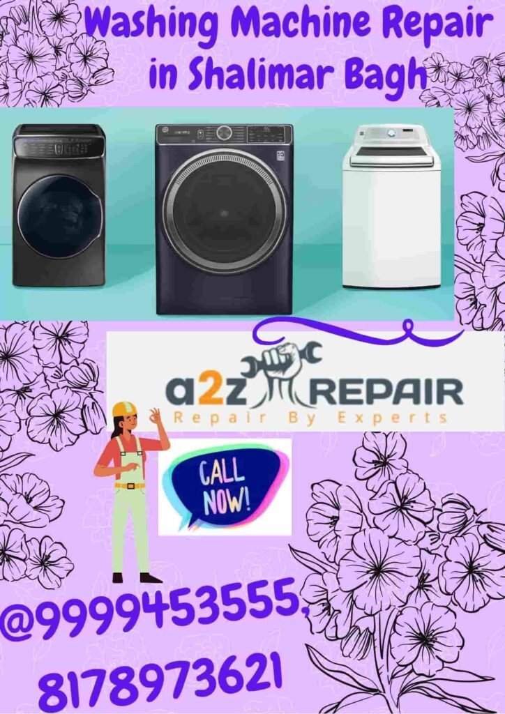 Washing Machine Repair in Shalimar Bagh