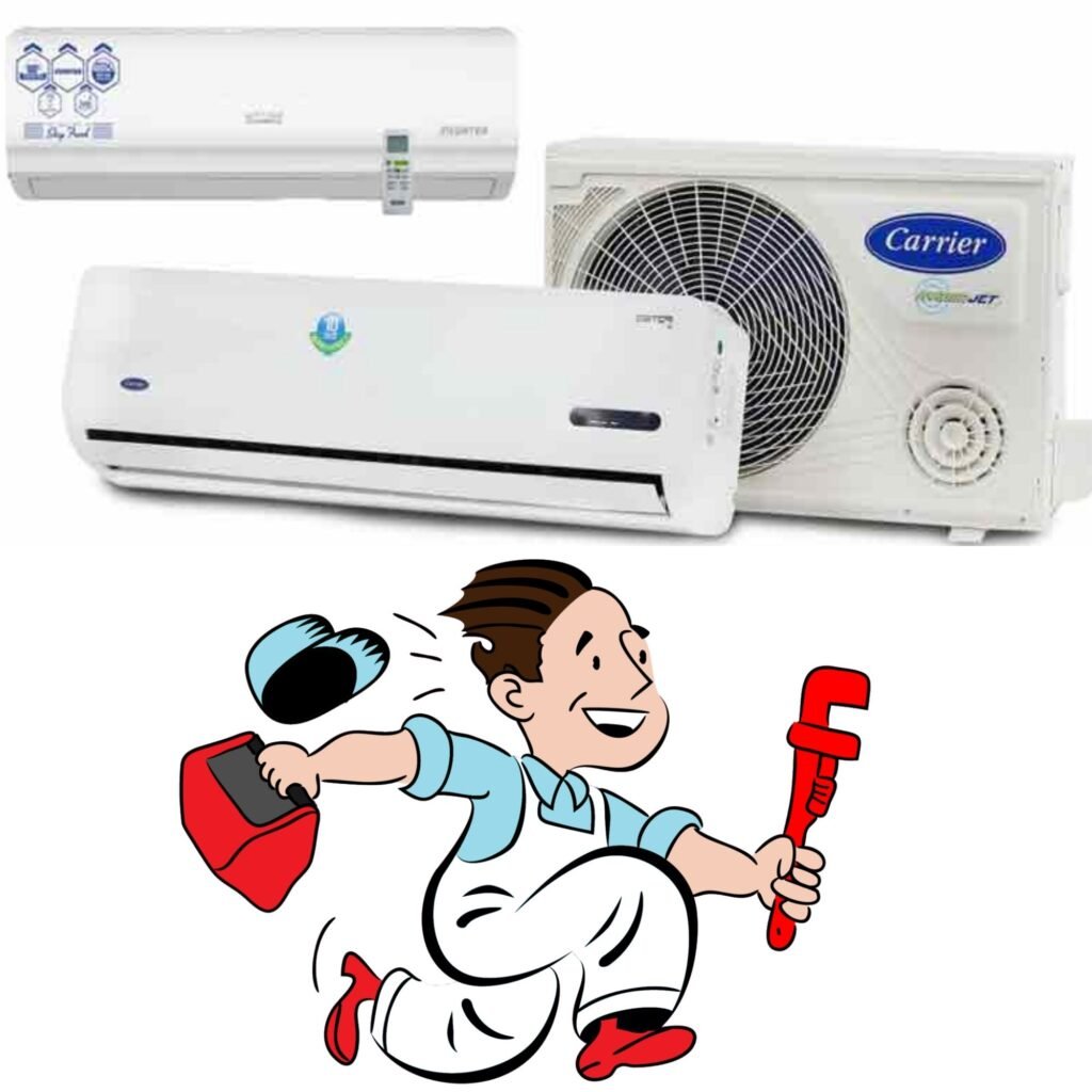 Window ac and split ac installation