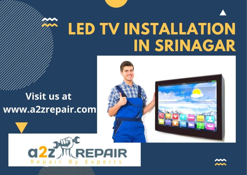 LED TV Installation in Srinagar