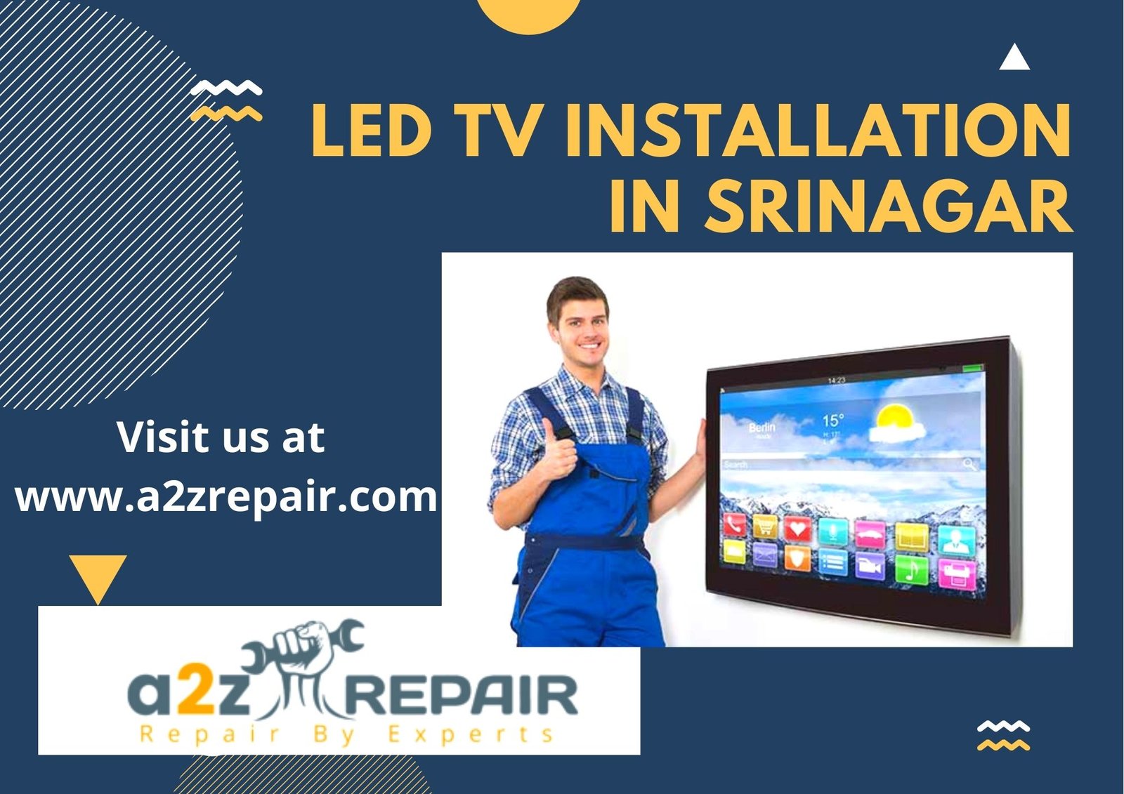 LED TV Installation